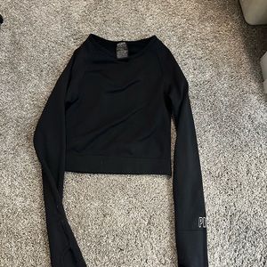 PINK crop top work out top